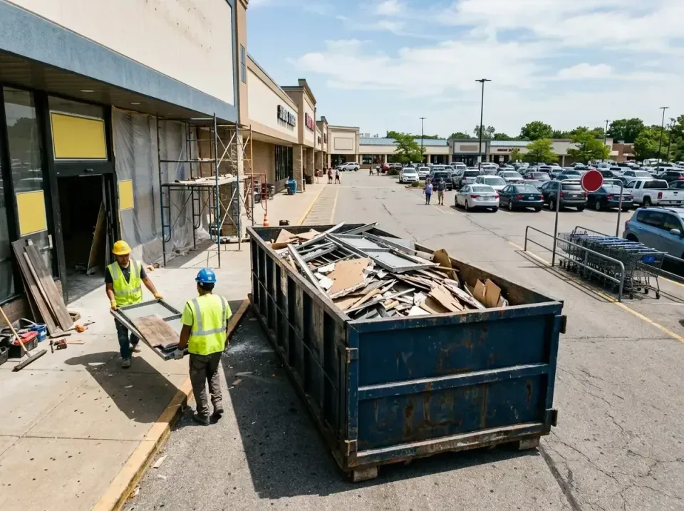 retail-store-renovation-debris-003 — frequently asked questions, Roll-off Dumpster Rentals in Landmark, AR